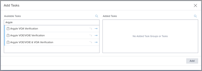 Encompass Workflow Tasks