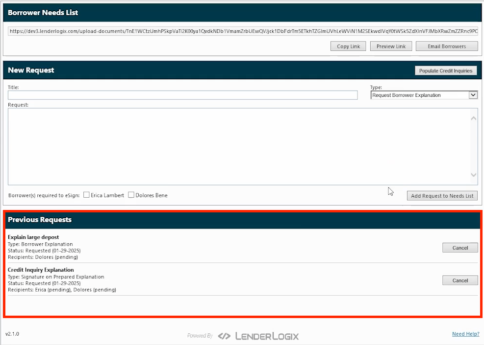 Using the LiteSpeed Request Generator